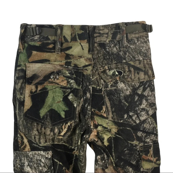 WJ16 Boys Mossy Oak Camouflage Hunting Pants S - Picture 5 of 5